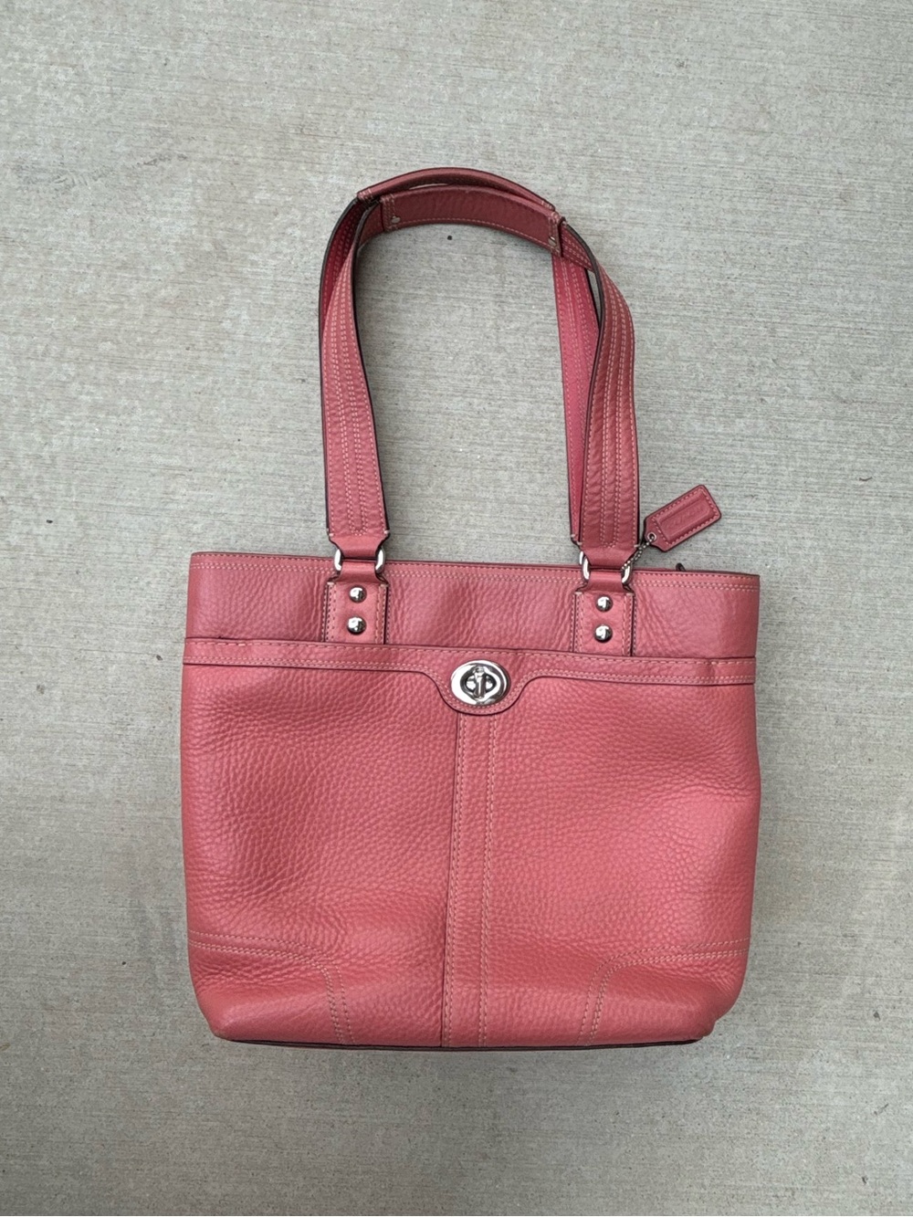 2000s Coach Hamilton Pink Handbag